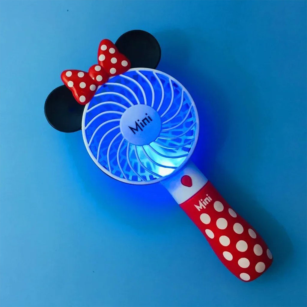 Ventilateur Rechargeable USB Mini Mousse avec 3 Niveaux de Vitesse – مروحة محمولة