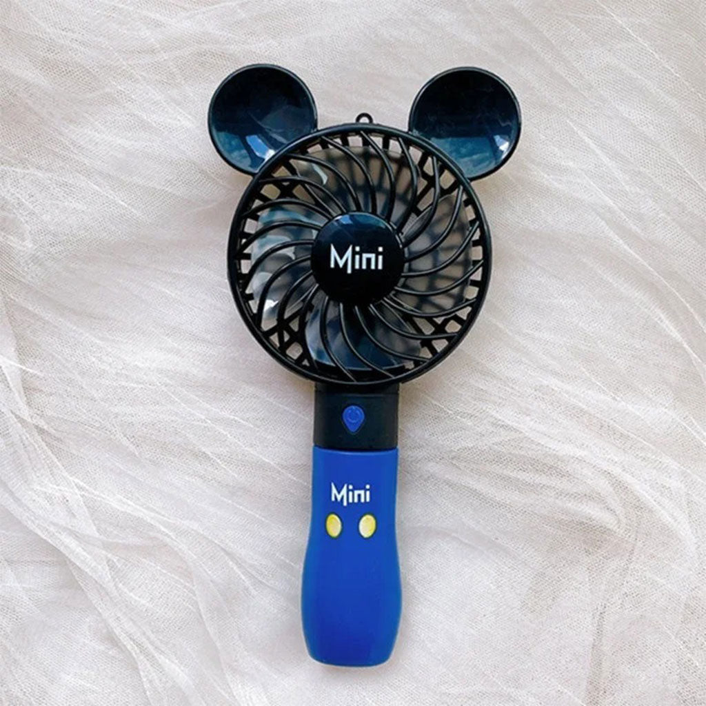Ventilateur Rechargeable USB Mini Mousse avec 3 Niveaux de Vitesse – مروحة محمولة