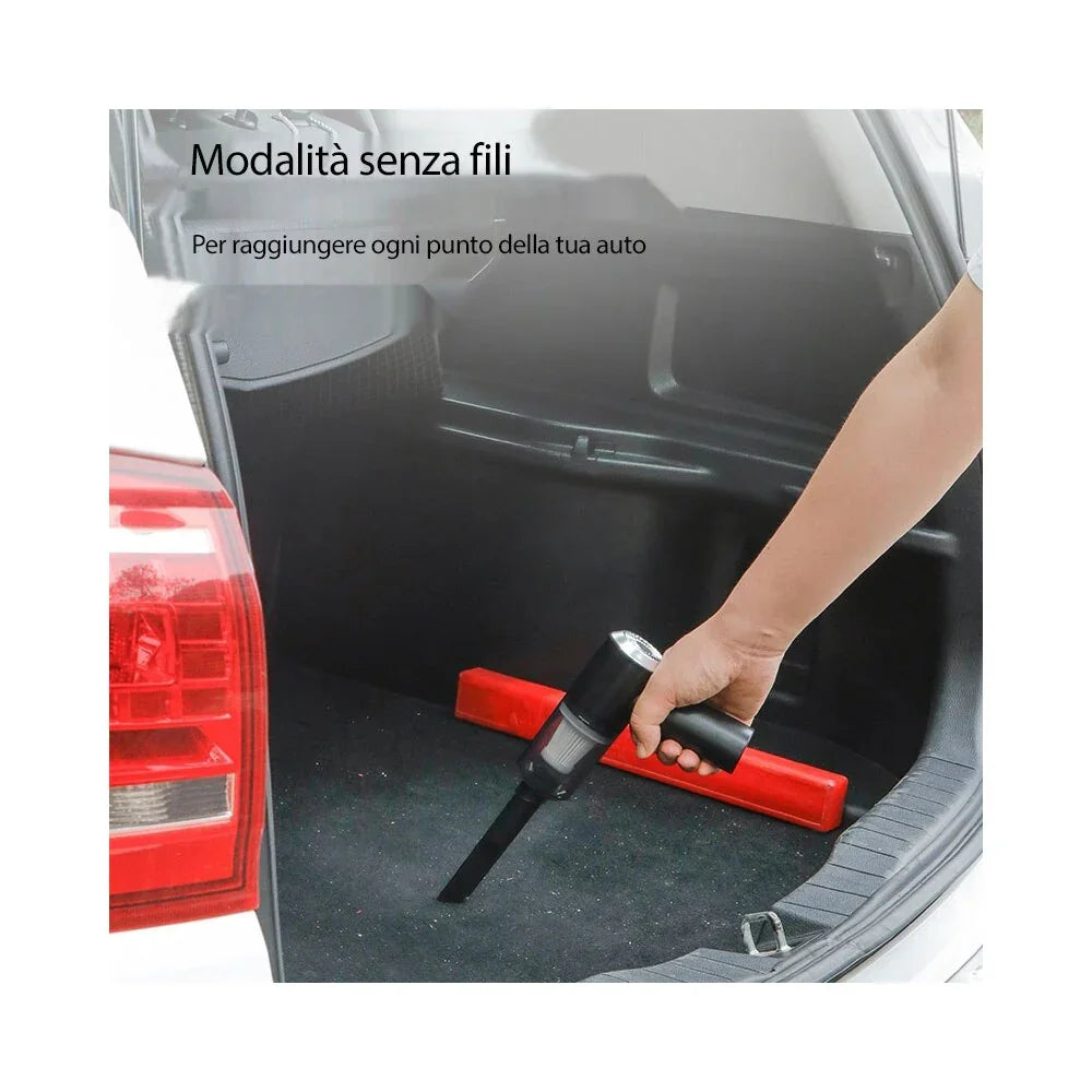 Aspirateur sans fil 2 In 1 Vacuum Cleaner For Car &amp; Home 12V 120 W