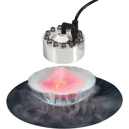 Brumisateur sous-marin Ultrasonique pour Fontaines avec 12LED – جهاز تشكيل الضباب