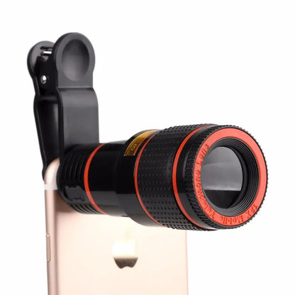 Objectif de Caméra Universel Clip-on pour Smartphone avec Zoom 14x – عدسة كاميرا هاتف الذكي