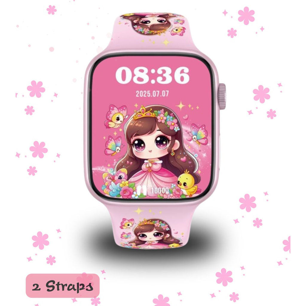 Smartwatch Modio MW20 Mini pour filles et garçons avec 2 bracelets – ساعة ذكية للأطفال