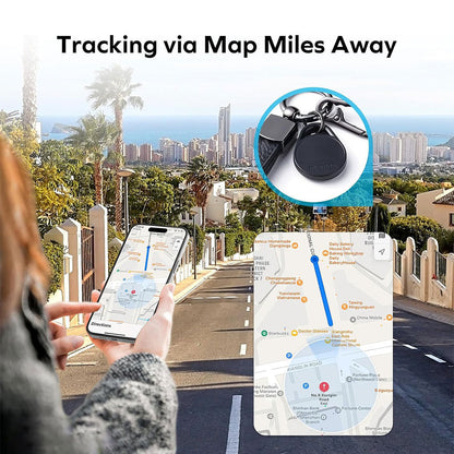 MOMAX Smart Tag Tracker Fonctionne avec l’application Apple Find My et Android – جهاز تعقب ذكي