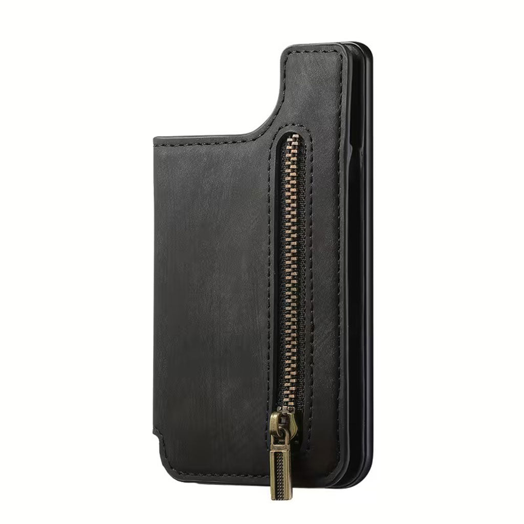 Étui portefeuille zippé pour téléphone avec emplacement de cartes – محفظة نقود وبطاقات
