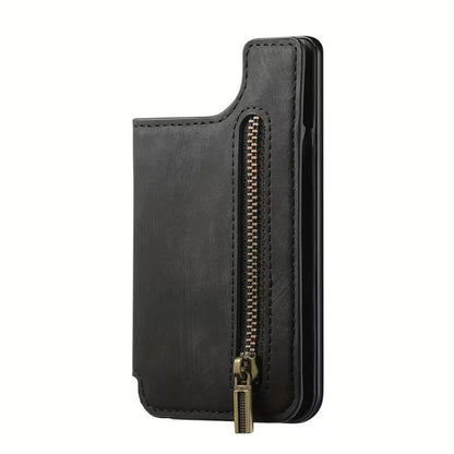 Étui portefeuille zippé pour téléphone avec emplacement de cartes – محفظة نقود وبطاقات