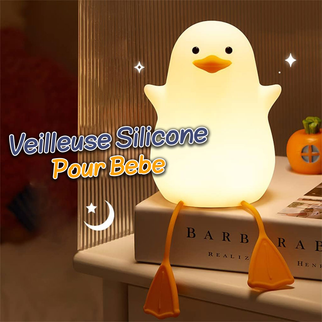 Mouette Silicone Lampe Veilleuse Rechargeable Pour Bébé ZH117 تنزوت