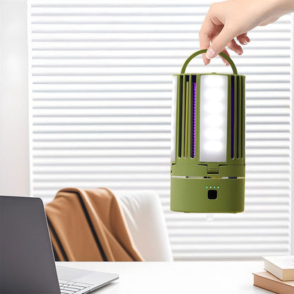 Lampe Anti-Moustique Rechargeable 2 en 1 – مصباح عالي سطوع وصاعق ناموس