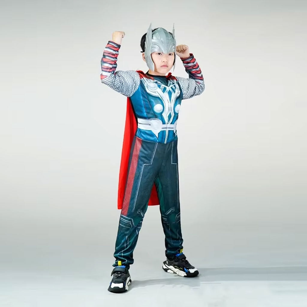 Tenue de Deguisement Muscle Thor Pour Enfants