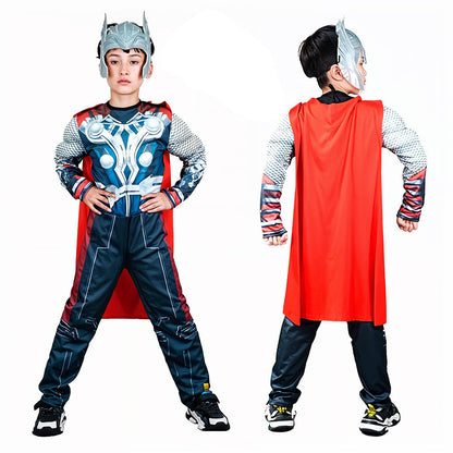 Tenue de Deguisement Muscle Thor Pour Enfants تنزوت