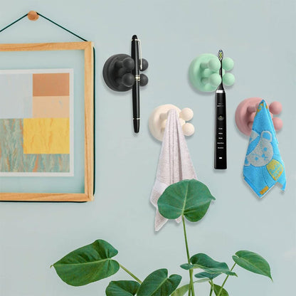 Ensemble de 10 attaches en silicone à fixer au mur multifonctionnels – طقم تثبيت أغراض على الحائط
