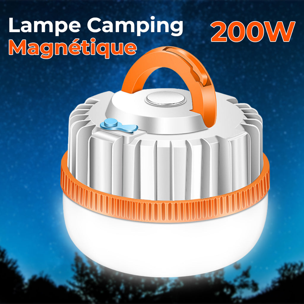Lampe à Ampoule LED pour Camping 200W تنزوت