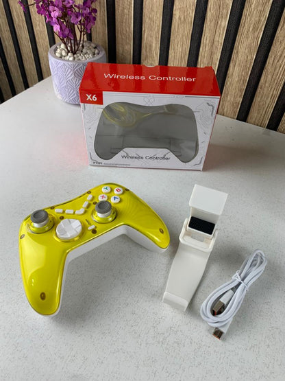Manette de Jeu Sans Fil X6 Compatible P4,P3, Android, iOS, PC, Switch, TV Box – يد تحكم لاسلكية