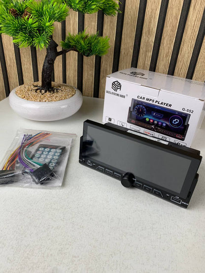 Gazel Systems MP5 Player LCD Screen Multimedia Player Wireless Carplay Android Auto EQ Bluetooth USB Mirror Link Car Stereo
