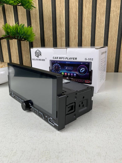 Gazel Systems MP5 Player LCD Screen Multimedia Player Wireless Carplay Android Auto EQ Bluetooth USB Mirror Link Car Stereo