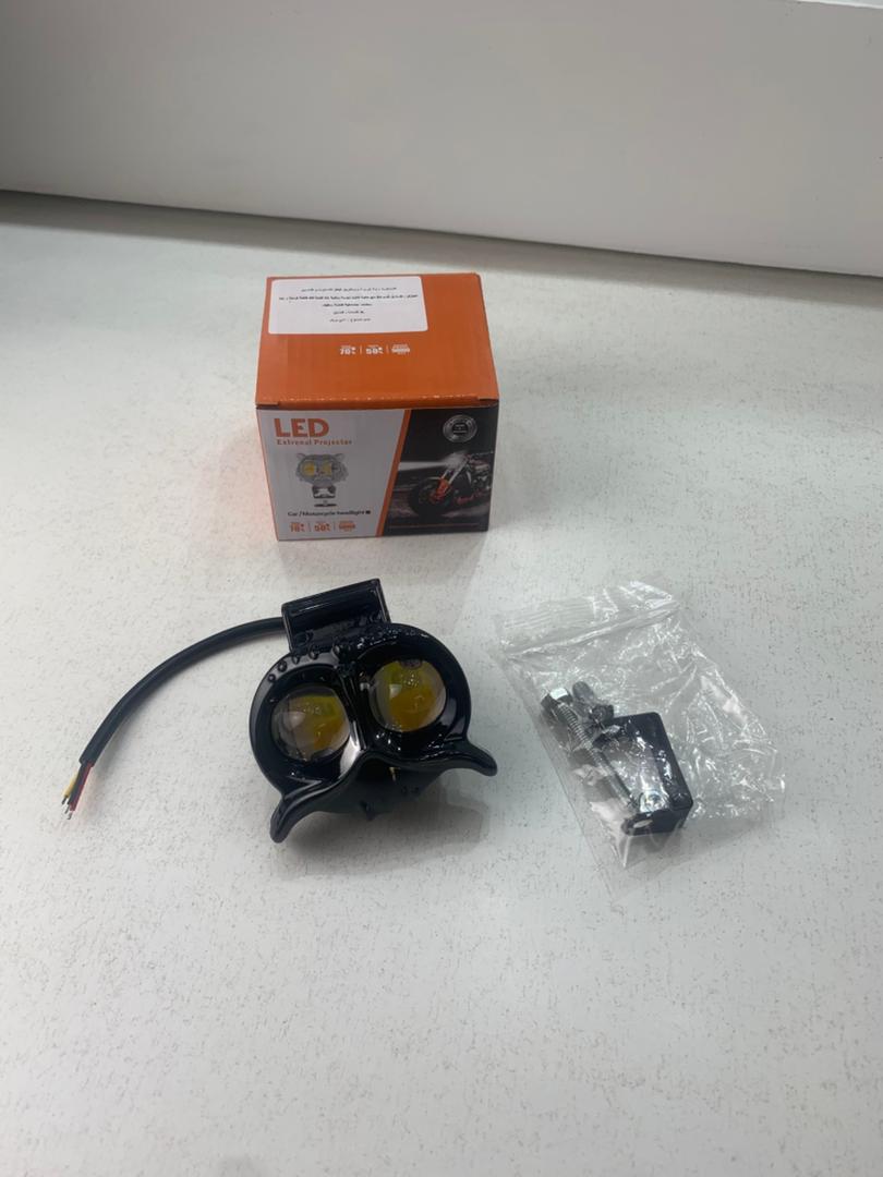 Lumière de hibou antibrouillard LED pour la moto 1Pcs – مصباح دراجات نارية عالي السطوع