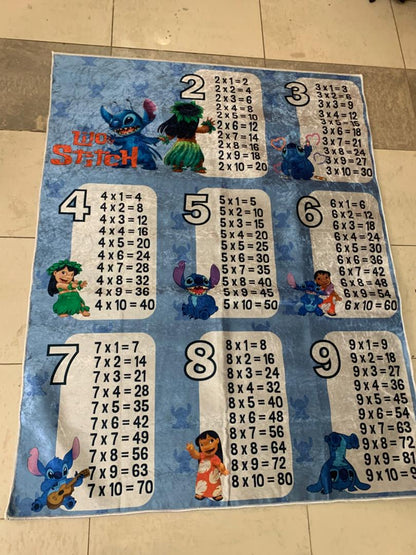 Tapis Chambre D’enfants avec des Motifs Éducatifs – بساط غرف الأطفال