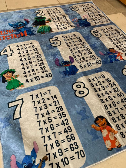 Tapis Chambre D’enfants avec des Motifs Éducatifs – بساط غرف الأطفال
