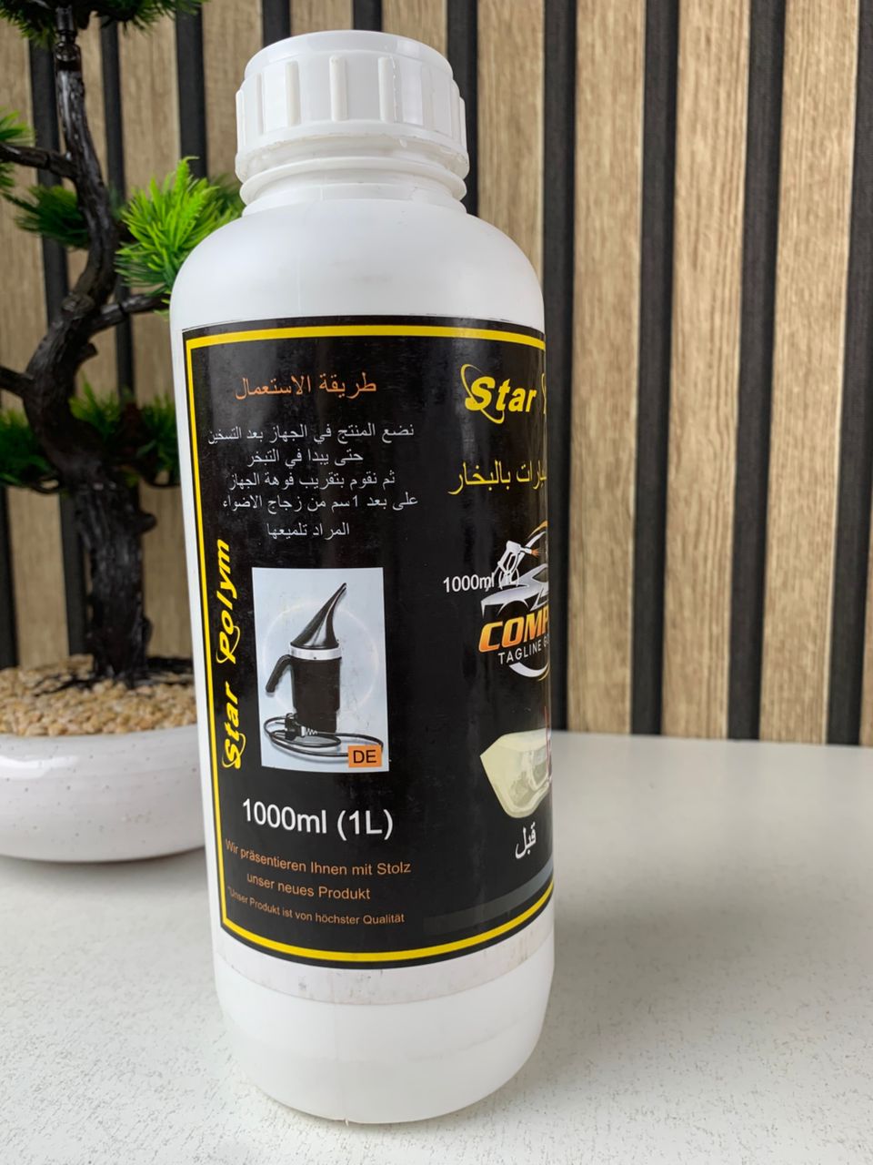 Polish Rénovateur pour Phares Nettoyage et Brillance Instantanée Capacité 1L – ملمع أضواء السيارات