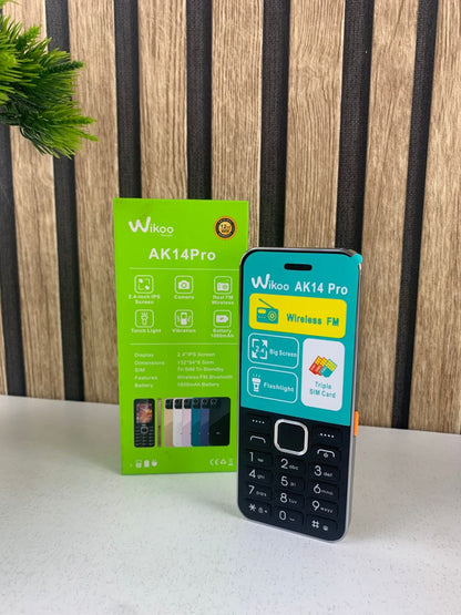 Téléphone Portable Wikoo AK14 Pro Triple SIM – هاتف نقال
