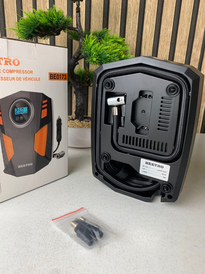 Compresseur d’Air Numérique pour Voiture et Moto 150Psi BE0173 – جهاز ضغط العجلات محمول