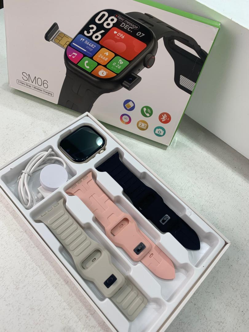 Modio SM06 Smartwatch avec Carte SIM, Appel HD et Camera – ساعة ذكية أصلية