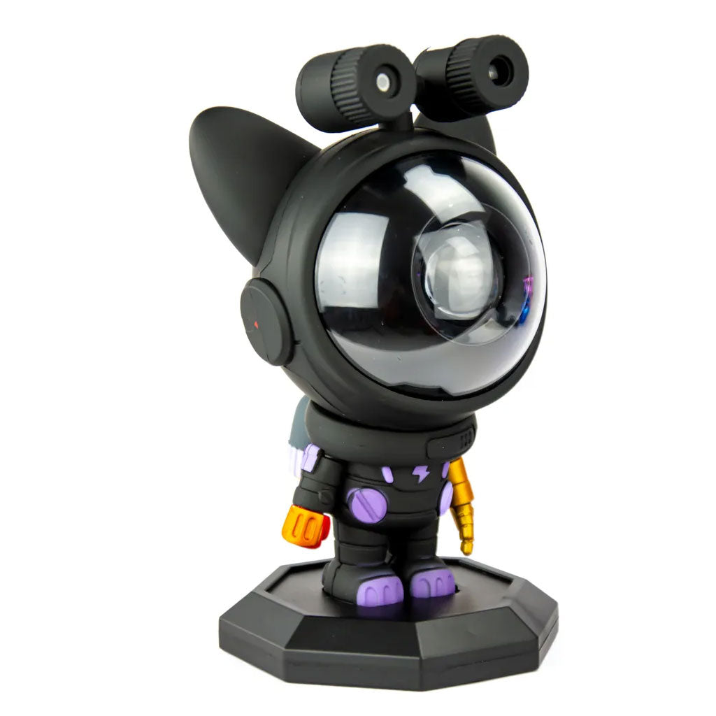 Bulldog Astronaute Projecteur Lampe Nébuleuses Espace Lumières V2