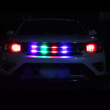 Bande lumineuse LED RGB pour Grille de Voiture 60cm 2PCs