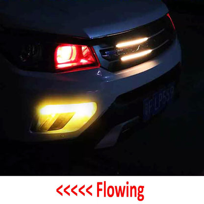 Bande lumineuse LED RGB pour Grille de Voiture 60cm 2PCs