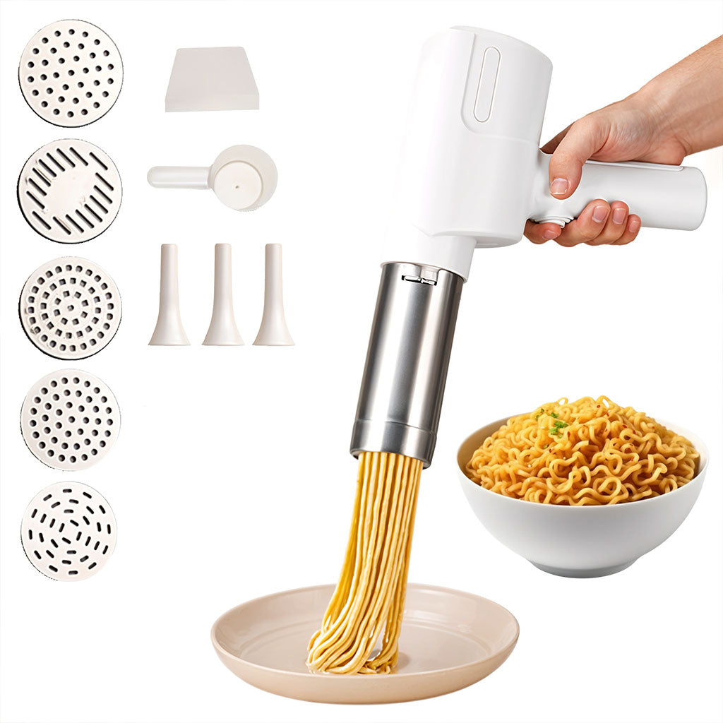 Machine à pâtes Noodle électrique portative en acier inoxydable تنزوت