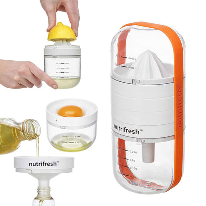 Nutrifresh Tasses multifonctions 6 en 1 pour cuisine تنزوت
