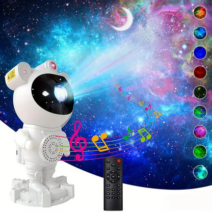 Projecteur d’astronome de ciel étoilé galaxie 17 mode Bleutooth avec télécommande V4