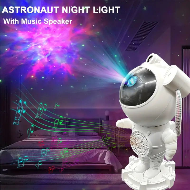 Projecteur d’astronome de ciel étoilé galaxie 17 mode Bleutooth avec télécommande V4