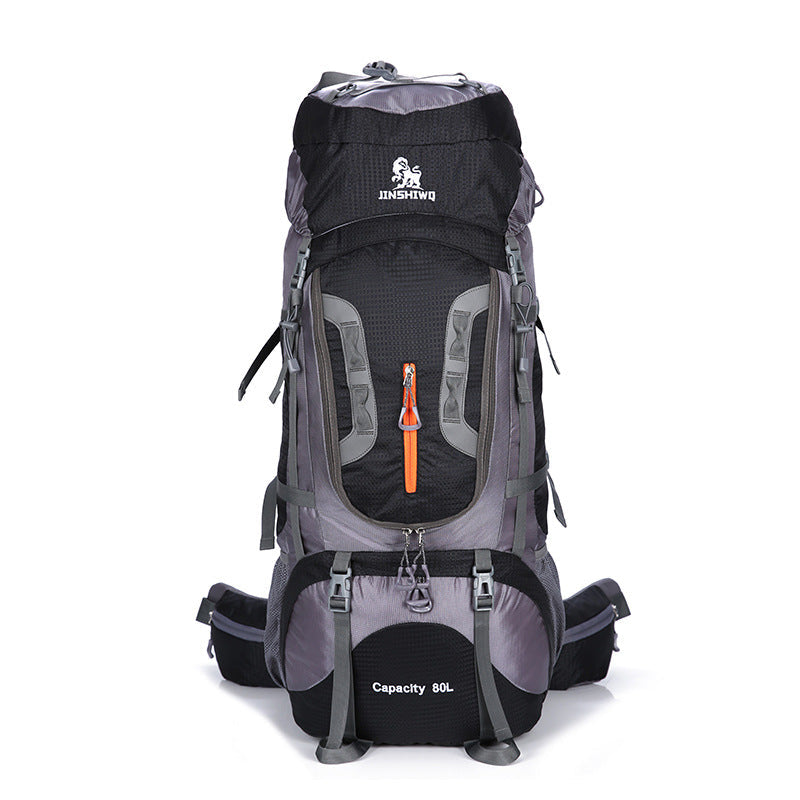 Sac à dos randonnée professionnel 80 L étanche, système de soutien dorsal léger