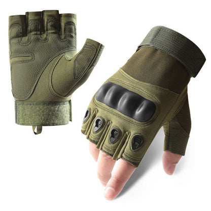 Gants de Moto antidérapants demi-doigt v2