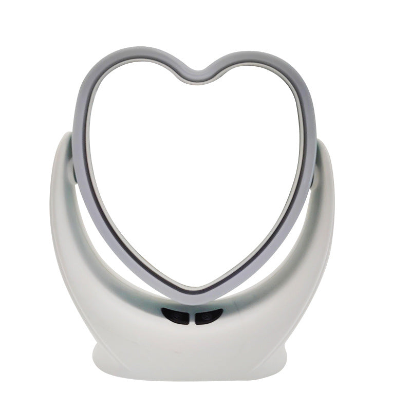 Miroir de maquillage à ventilateur LED 3in1 avec lumière miroir multifonctionnel