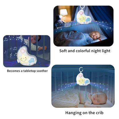 Projecteur veilleuse musicale avec télécommande pour bébé - جهاز عرض ضوئي ليلي موسيقي مع جهاز تحكم عن بعد للطفل