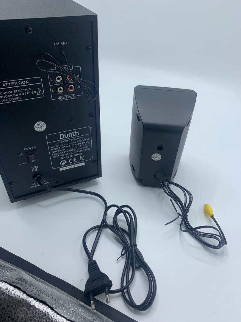 Haut-Parleur DUNTH 3000 W LED DU-SP380PLUS – مكبر صوت