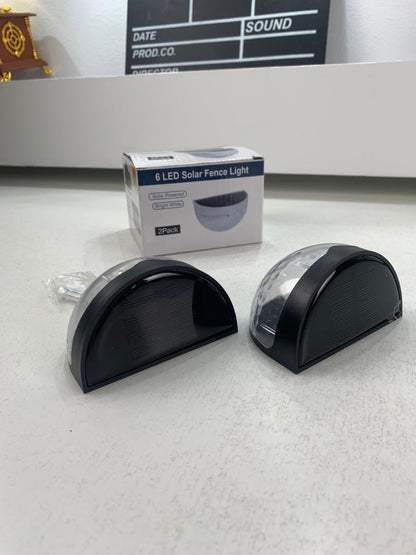 Pack 4 Lampes solaires pour clôture imperméable IP65 – مصابيح الإنارة الخارجية