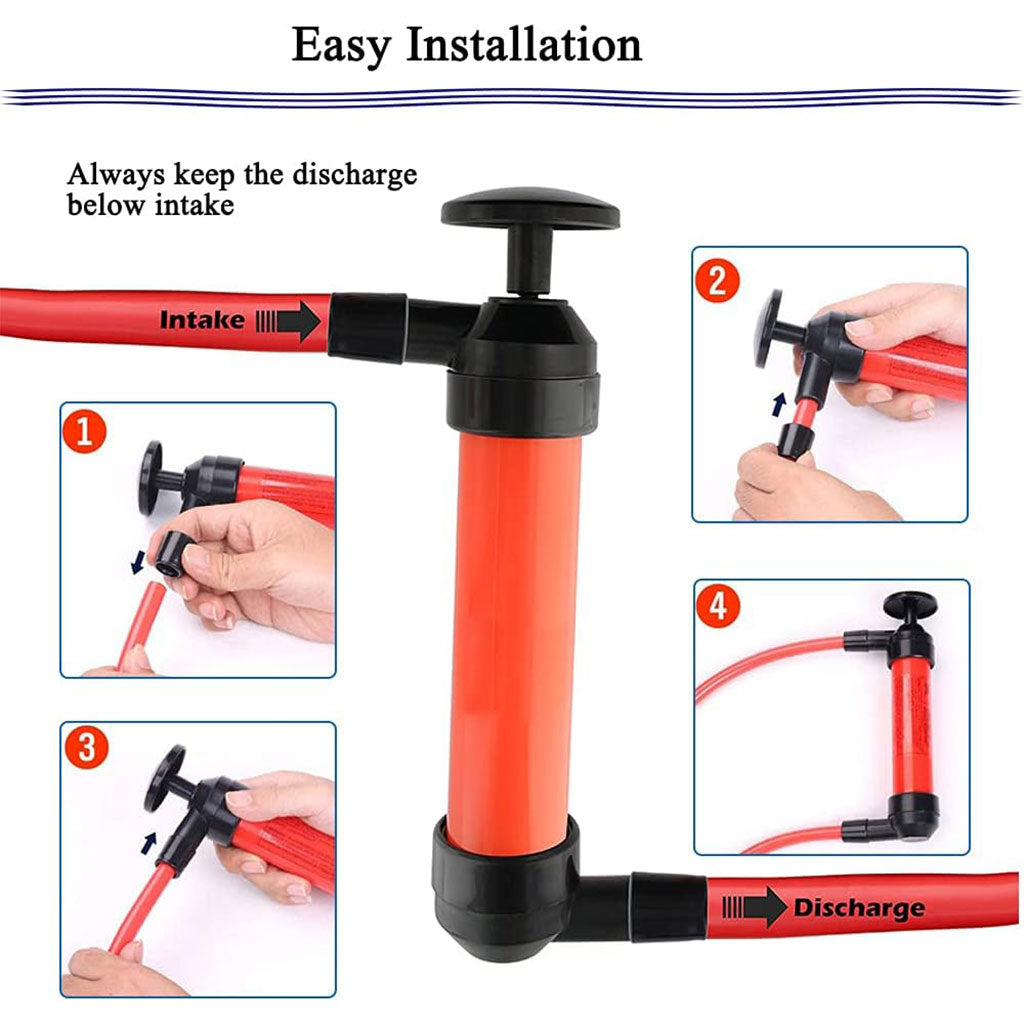 Kit Pompe d’extraction d’huile Manuel Multifonctionnelle – مضخة زيوت يدوية