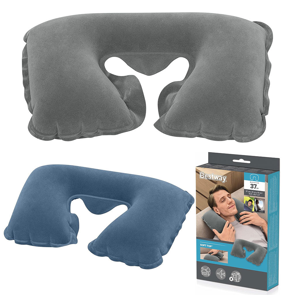 Bestway Oreiller Gonflable de voyage et camping 67006 – وسادة قابلة للنفخ تنزوت