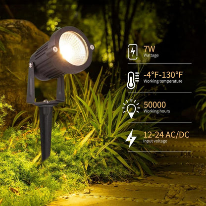 Projecteurs LED Extérieurs Étanches 12V – كشافات خارجية مقاومة للماء