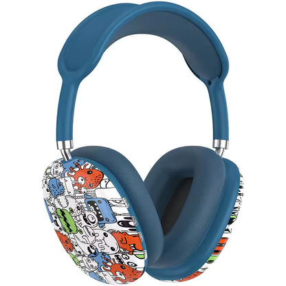 P9 Graffiti Casque Bluetooth Sans Fil V5.0