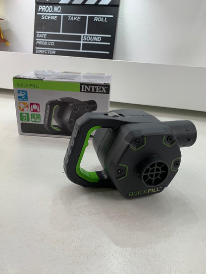Pompe électrique rechargeable 220V /12V (650 l/min) Intex 66642 – مضخة هواء قابلة للشحن