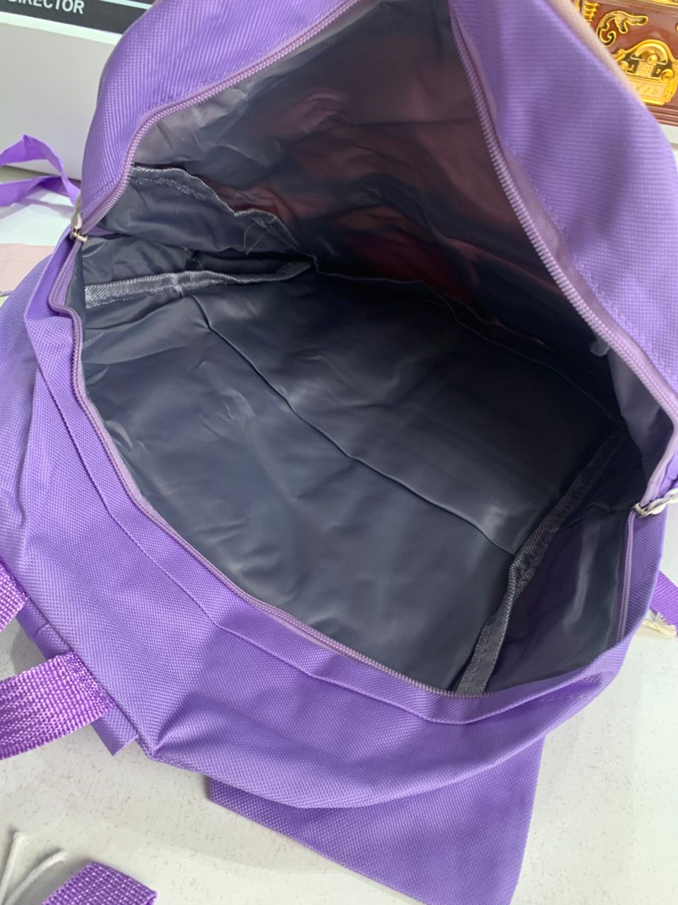 Ensemble de sacs d’école Kawai pour adolescents 5Pcs Guiyu V2 Mauve – محفظة 5 قطع كاواي بنفسجي
