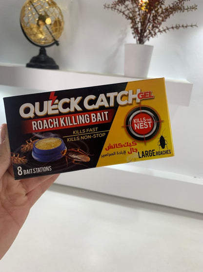 Gel Pièges anti-cafards pour infestation intérieure et extérieure – جال لإبادة الصراصير