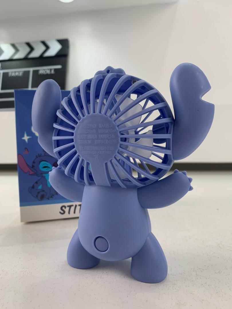 Mini Ventilateur USB Stitch – Design Mignon et Fonctionnel – مروحة محمولة
