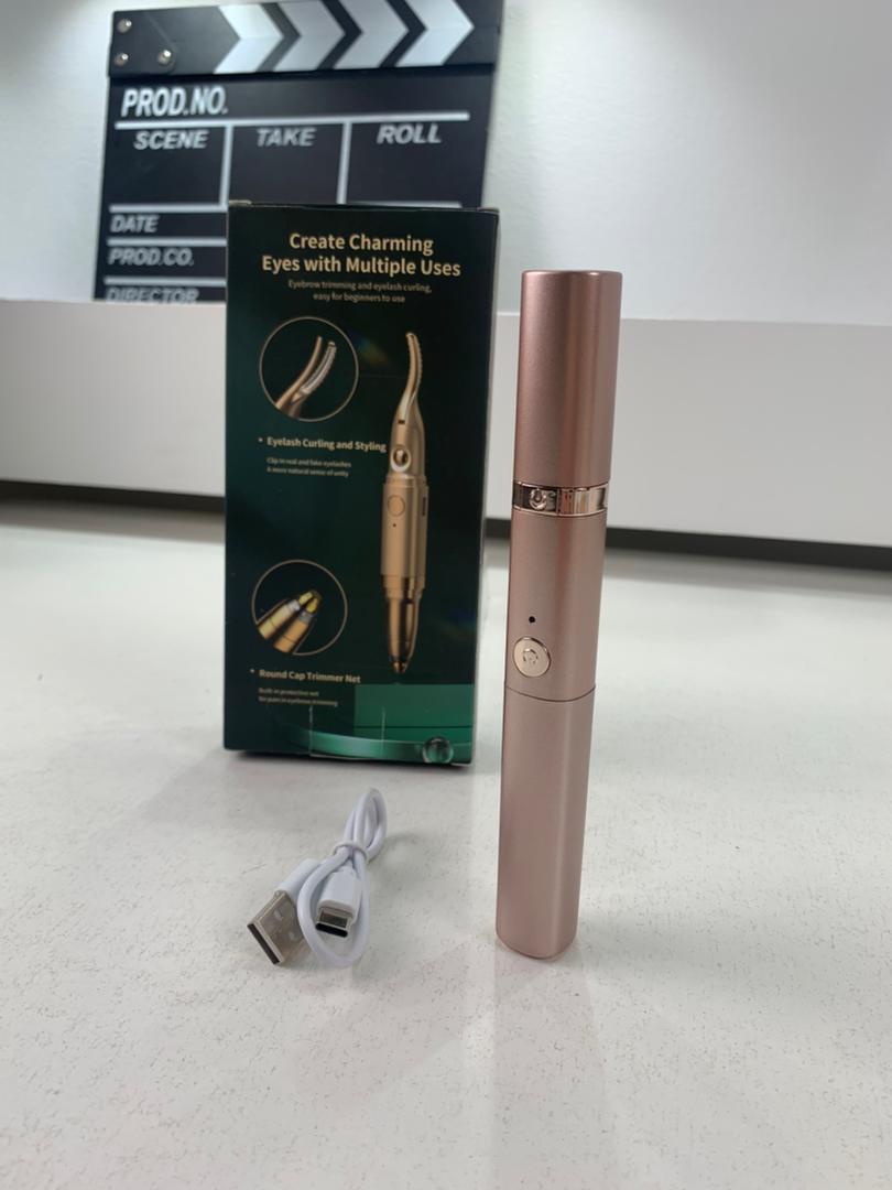 Recourbe-cils chauffant et tondeuse à sourcils 2 en 1 – جهاز تقويم الرموش