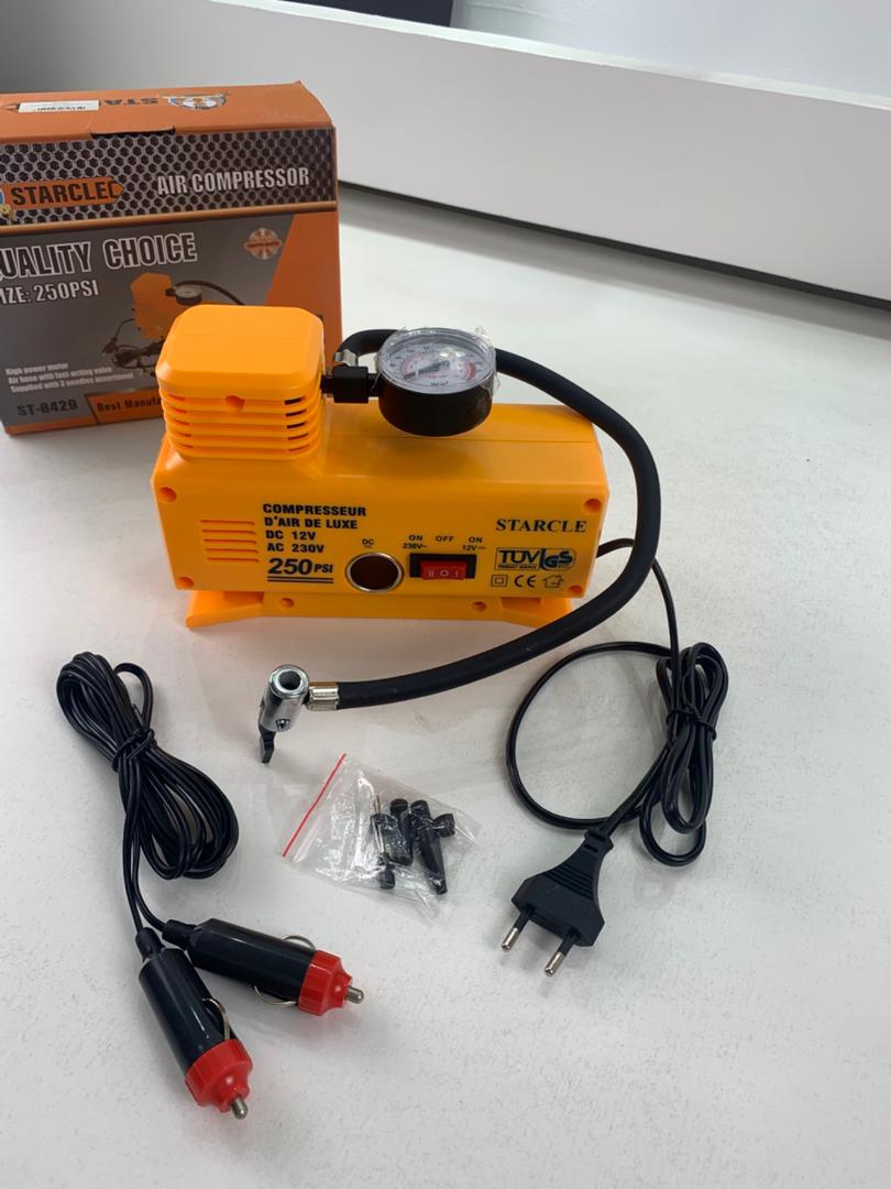 Compresseur d’Air Portable 250 PSI Double alimentation – جهاز ضغط الهواء