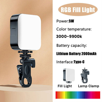Lampe Selfie RGB Fil Light 3000-9900K U80PRO – مصباح لصناع المحتوى