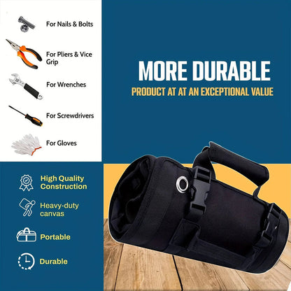 Sac à outils avec 5 poches de Grand Capacité pour Bricolage - حقيبة الأدوات المهنية